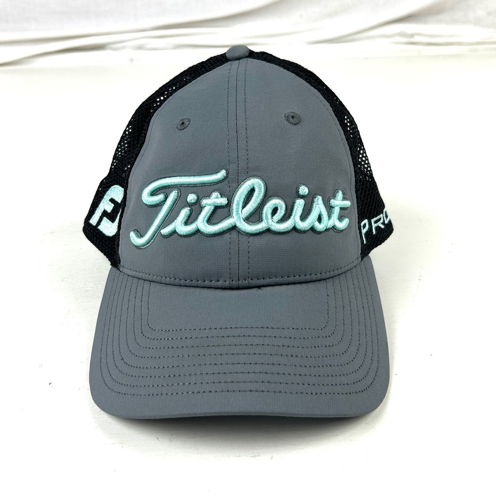 Titleist FJ Pro V1 Golf One Size Mesh Hat Baseball Cap Snapback